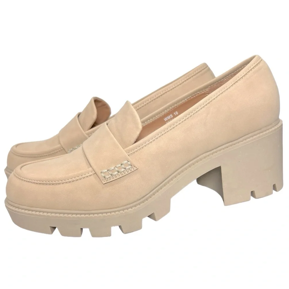 DV By Dolce Vita Neeka Loafers Chunky Heel 10 - Picture 5 of 15